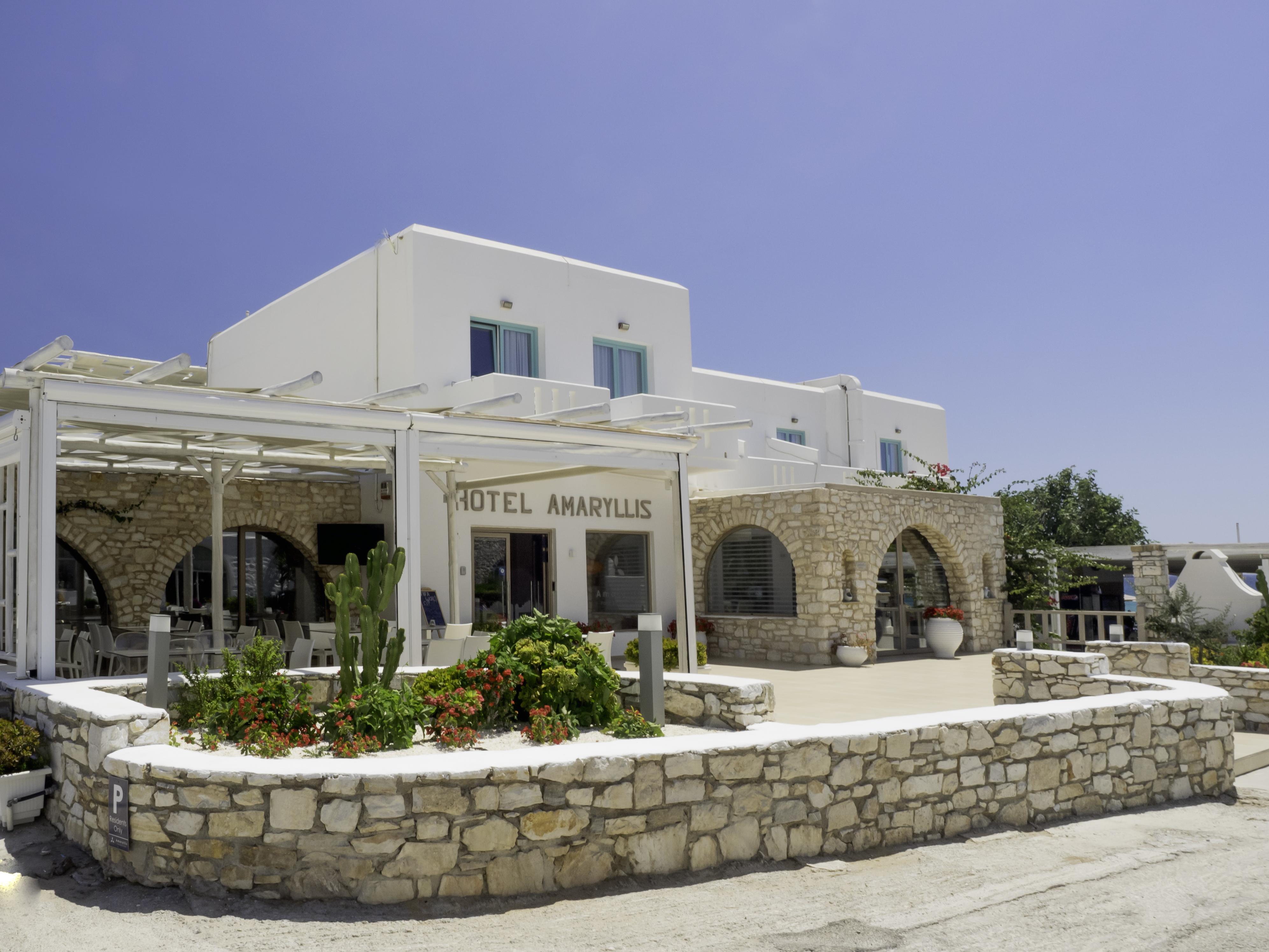 Amaryllis Beach Hotel Chrisi Akti  Exterior foto