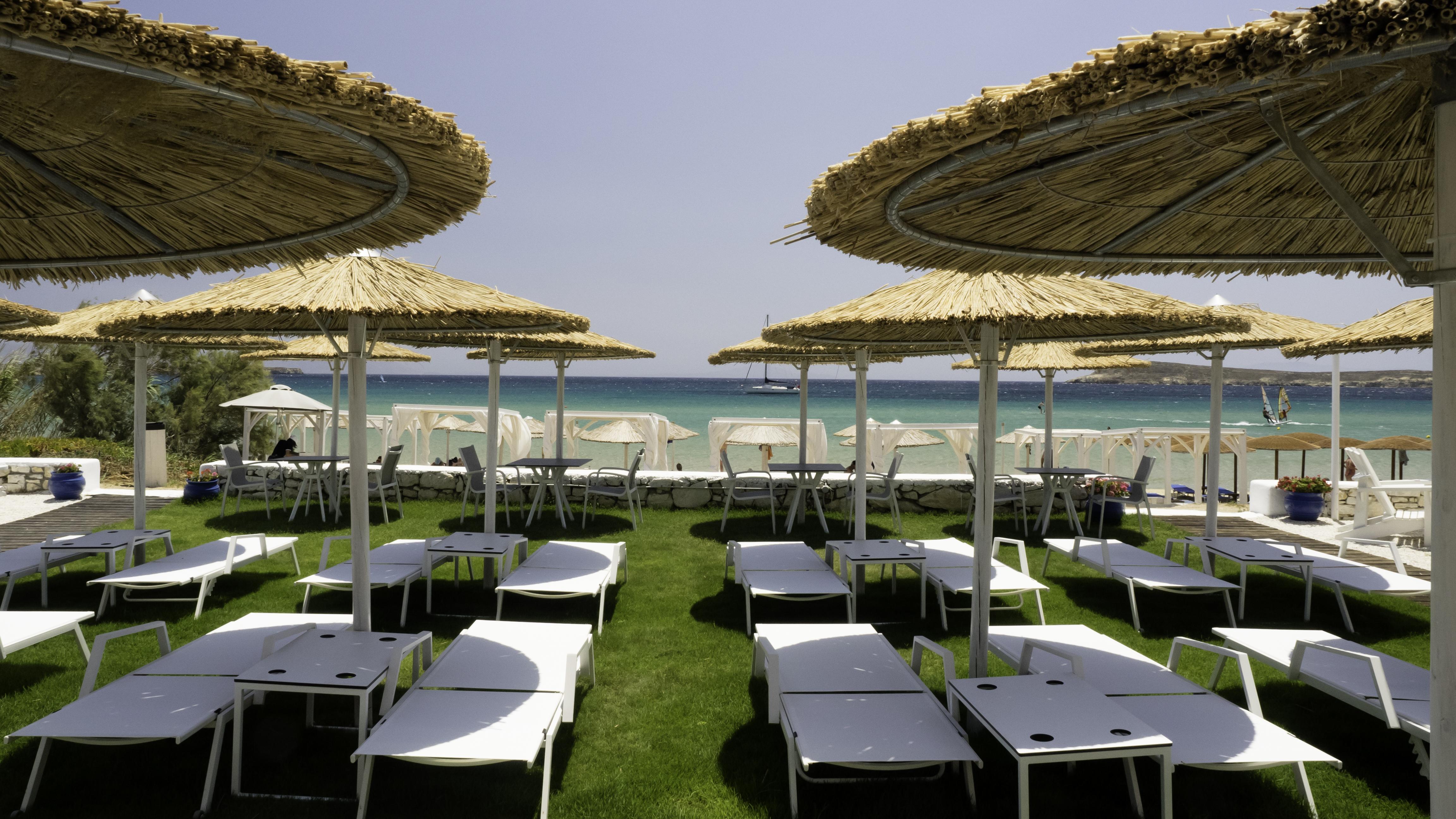 Amaryllis Beach Hotel Chrisi Akti  Exterior foto